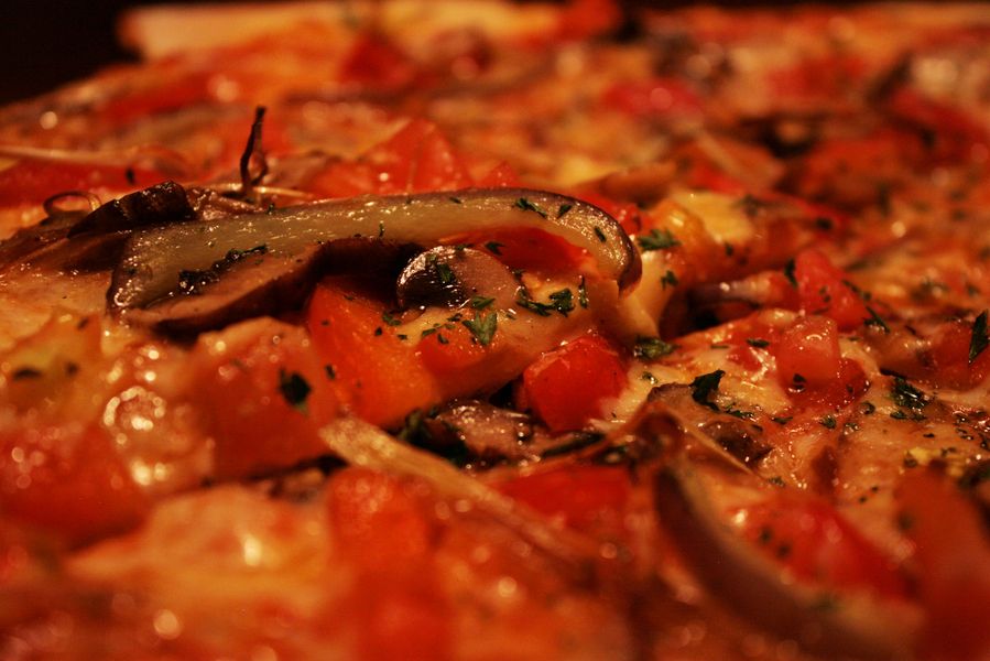 Pizza Closeup Shot